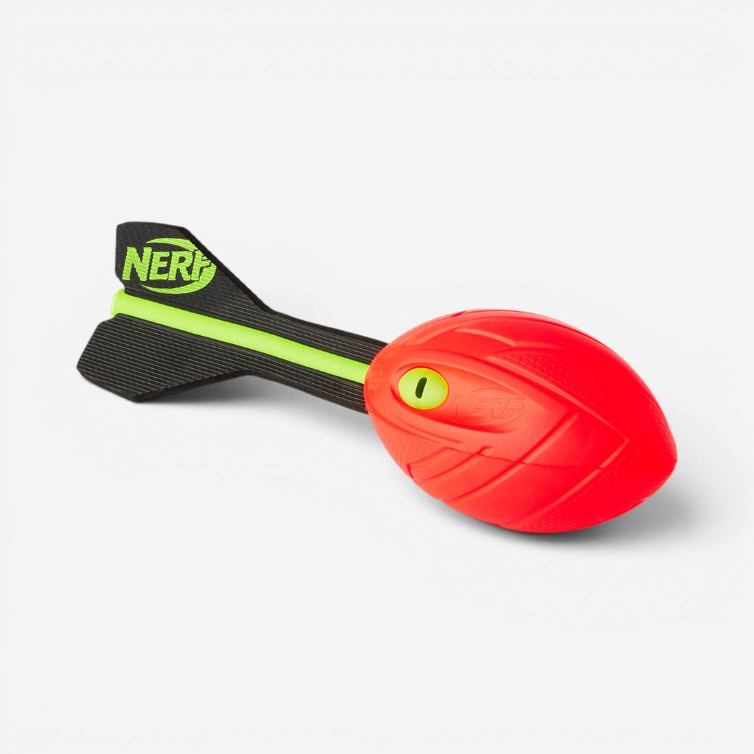 article en promo : Ballon javelot vortex nerf 32 cm pour enfant orange ou vert