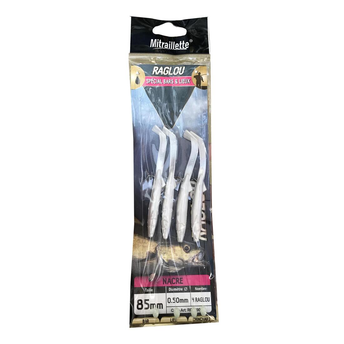 article en promo : Bas de ligne raglou pearl 5 hameçons n°2 pêche en mer