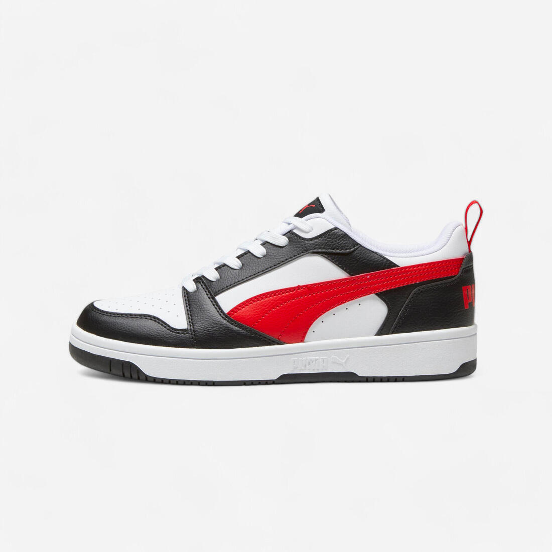 article en promo : Baskets de marche homme, rebound v6 low blanc rouge