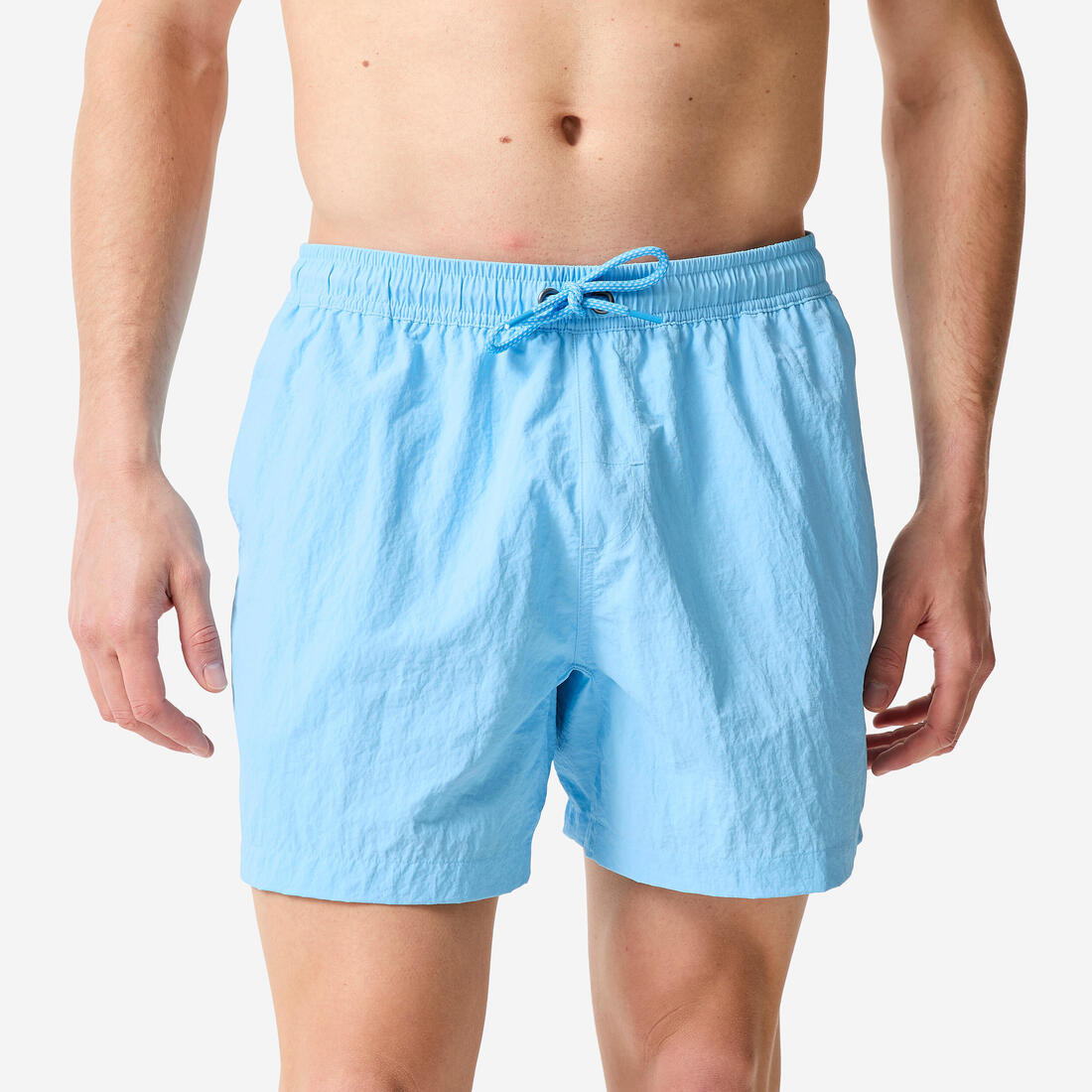 article en promo : Boardshort surf short de bain court 15" homme, 100 froissé