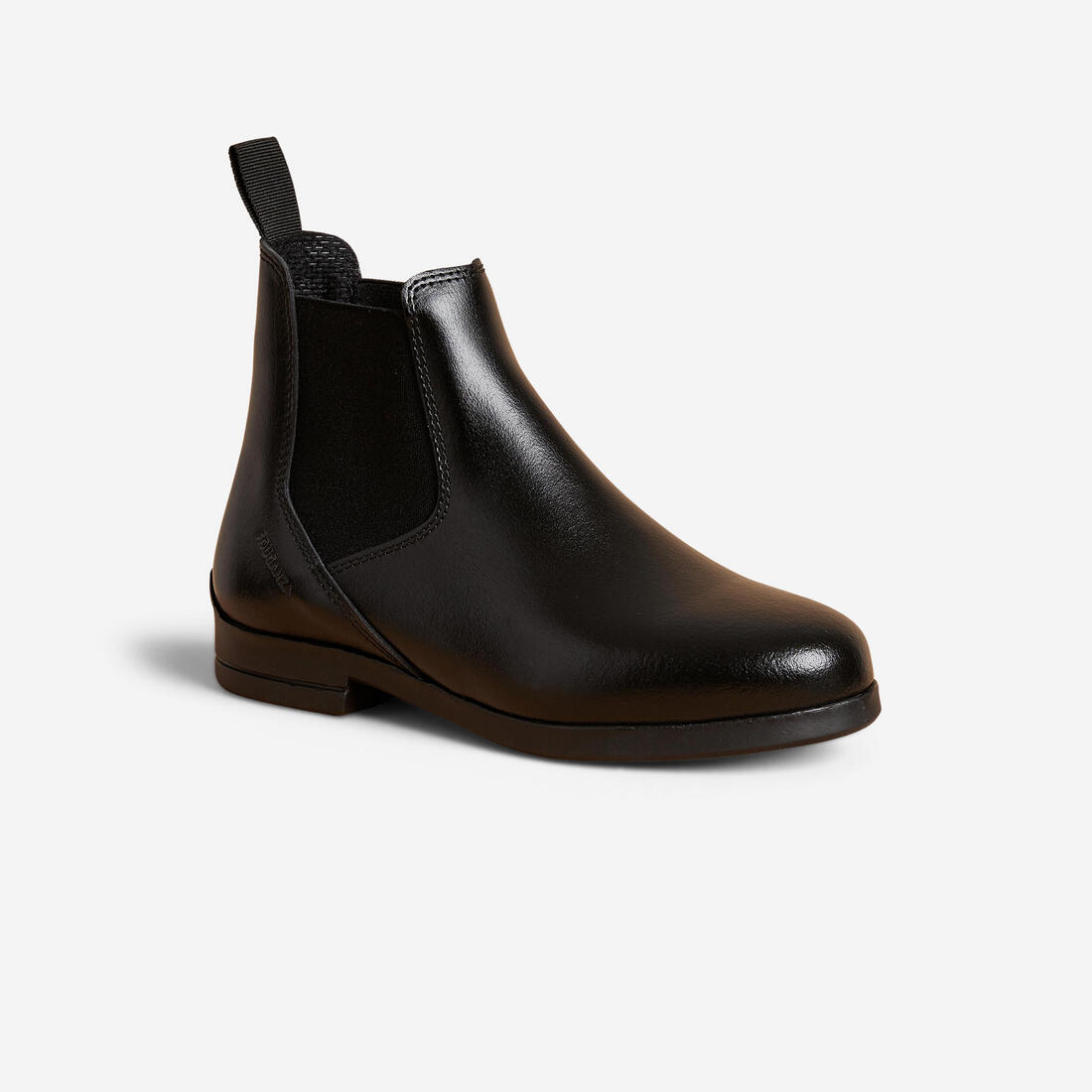 article en promo : Boots équitation enfant - 500 noire