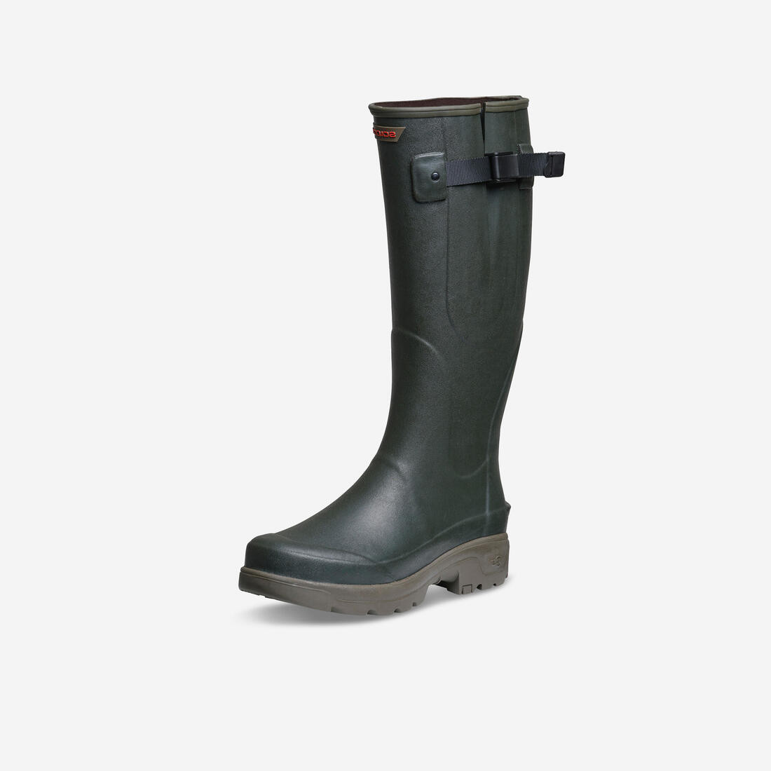 article en promo : Bottes chasse caoutchouc soufflet homme 520 vertes
