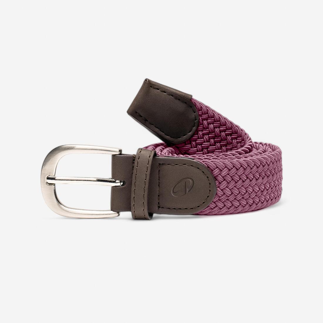 article en promo : Ceinture golf tressée élastique & extensible