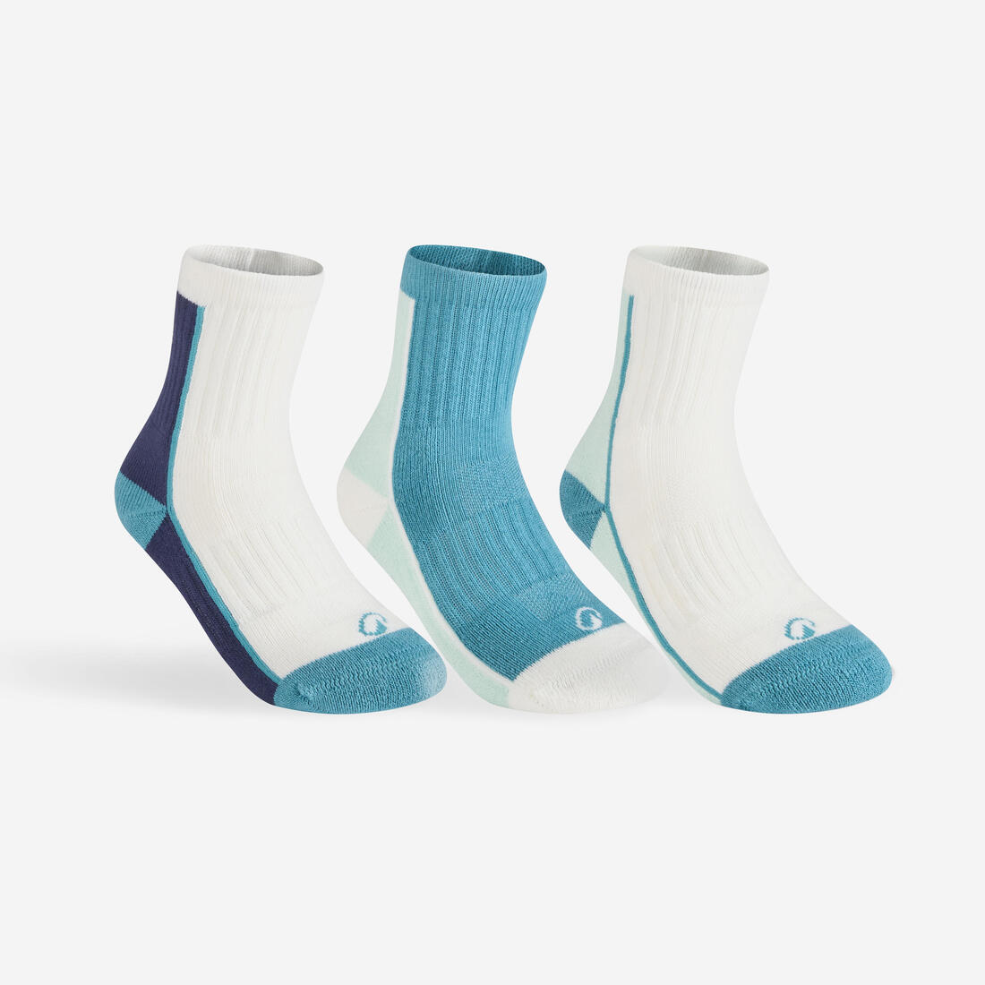 article en promo : CHAUSSETTES TENNIS ENFANT HAUTES ARTENGO RS 500 MARINE LOT DE 3