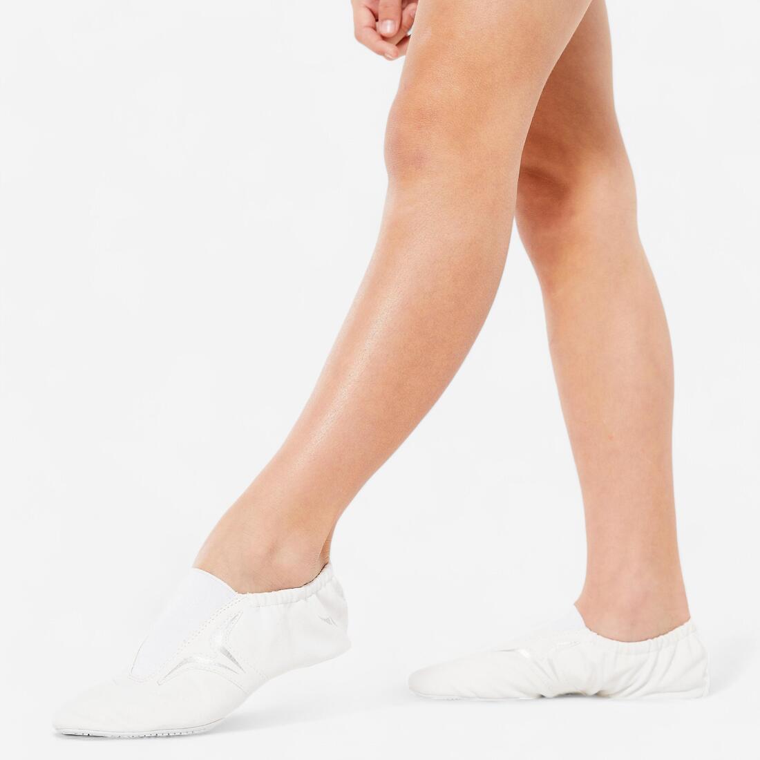article en promo : Chausson gym microfibre, fille/garçon