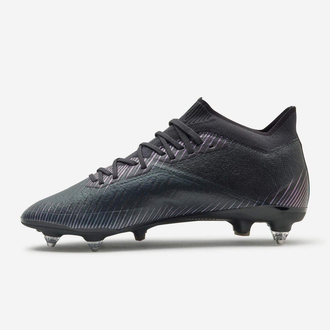 article en promo : Chaussure de football adulte terrains gras clr sg noir et