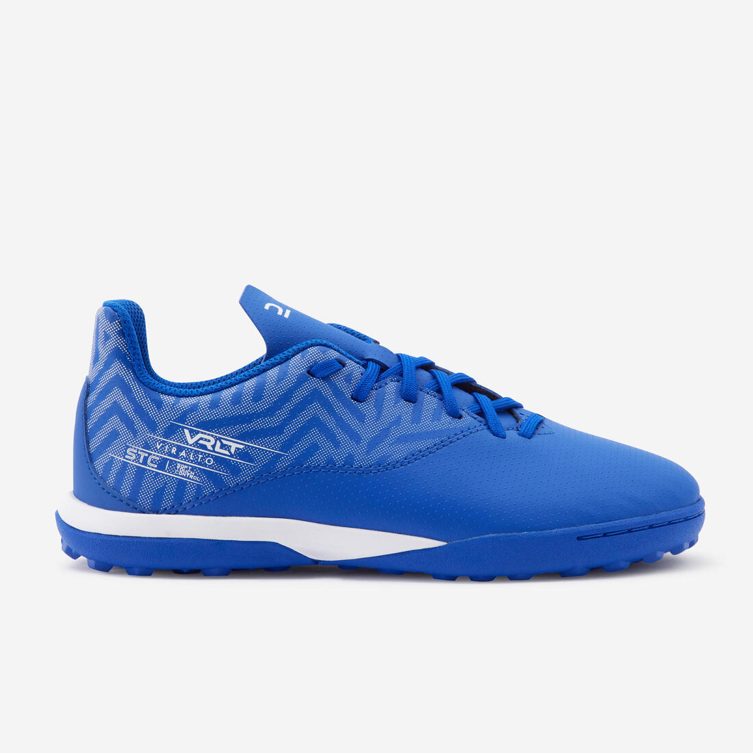 article en promo : Chaussures de football à lacets enfant, Viralto I turf orange et