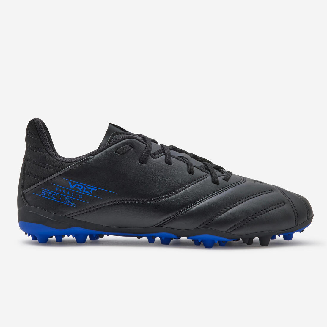 article en promo : Chaussures de football viralto ii cuir mg/ag enfant noir