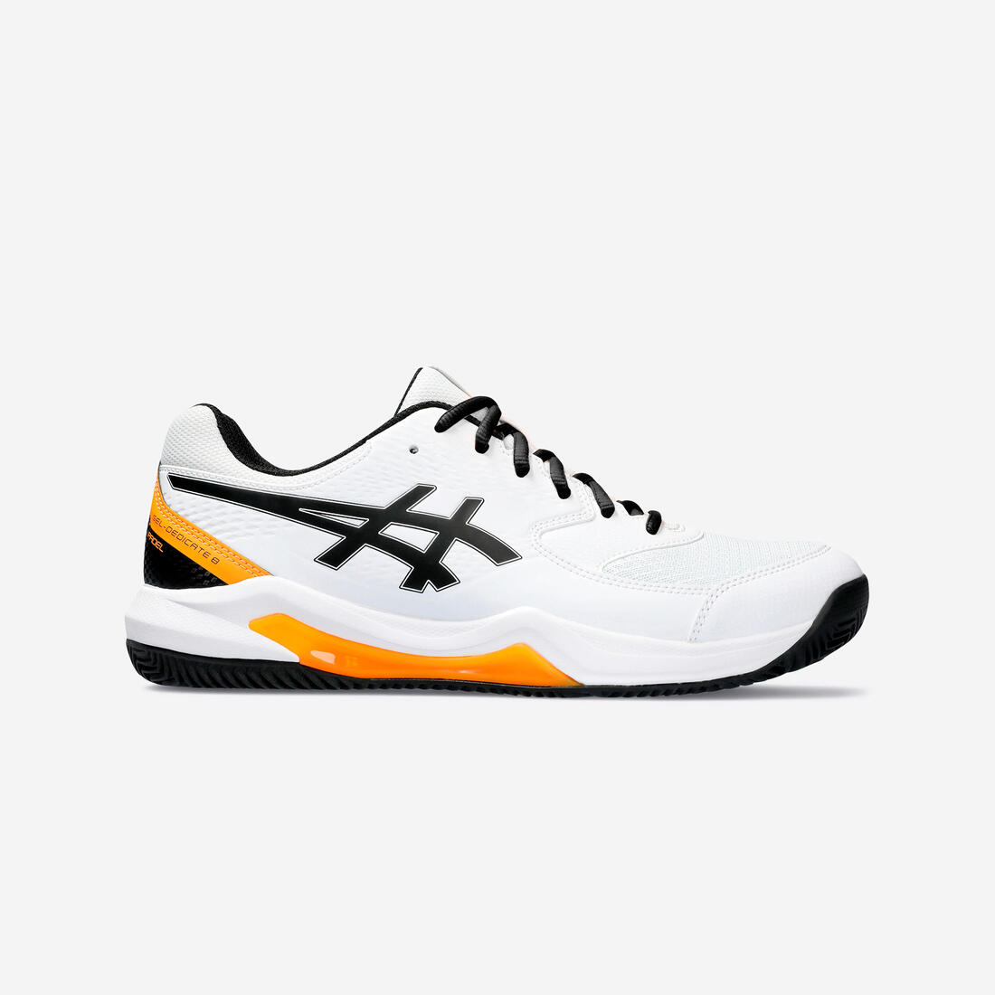 article en promo : Chaussures de padel homme - asics gel dedicate 8 blanc orange