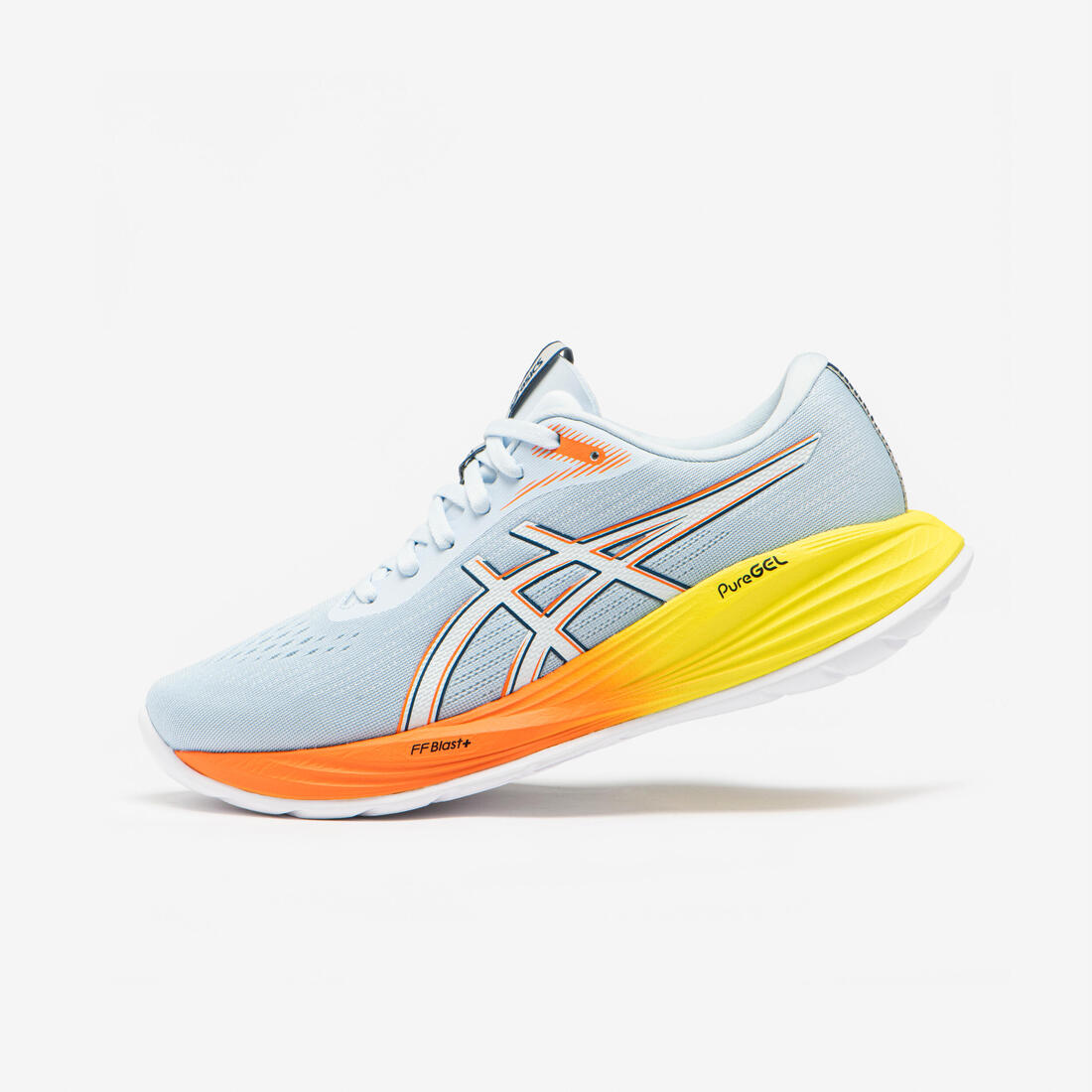 article en promo : Chaussures de running route homme, Asics Gel Stratus 5 gris et