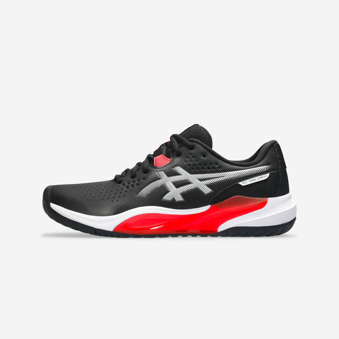 article en promo : Chaussures de tennis Homme multicourt - Asics Gel Challenger 15 Noir Rouge