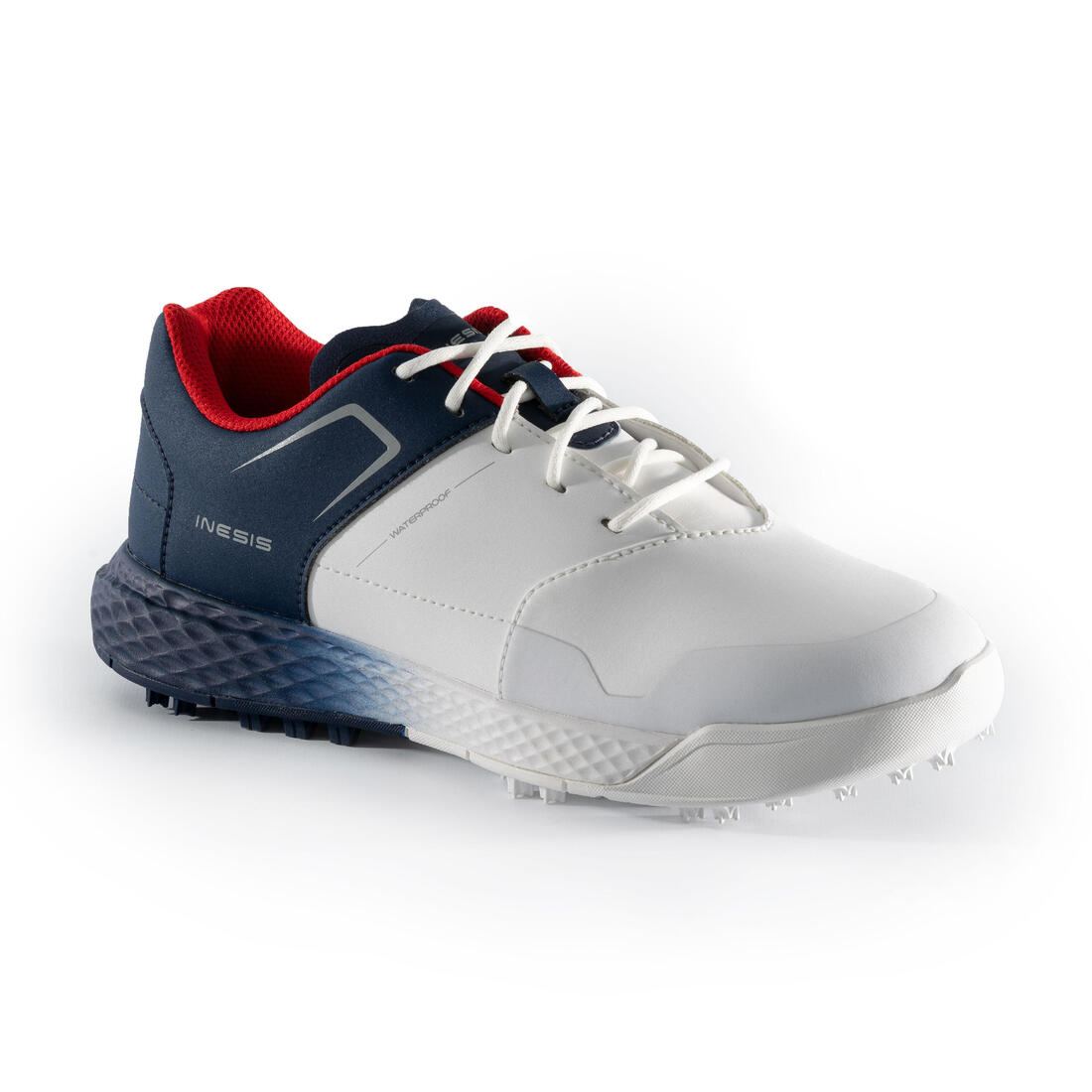 article en promo : Chaussures golf grip waterproof enfant - MW500 blanc et