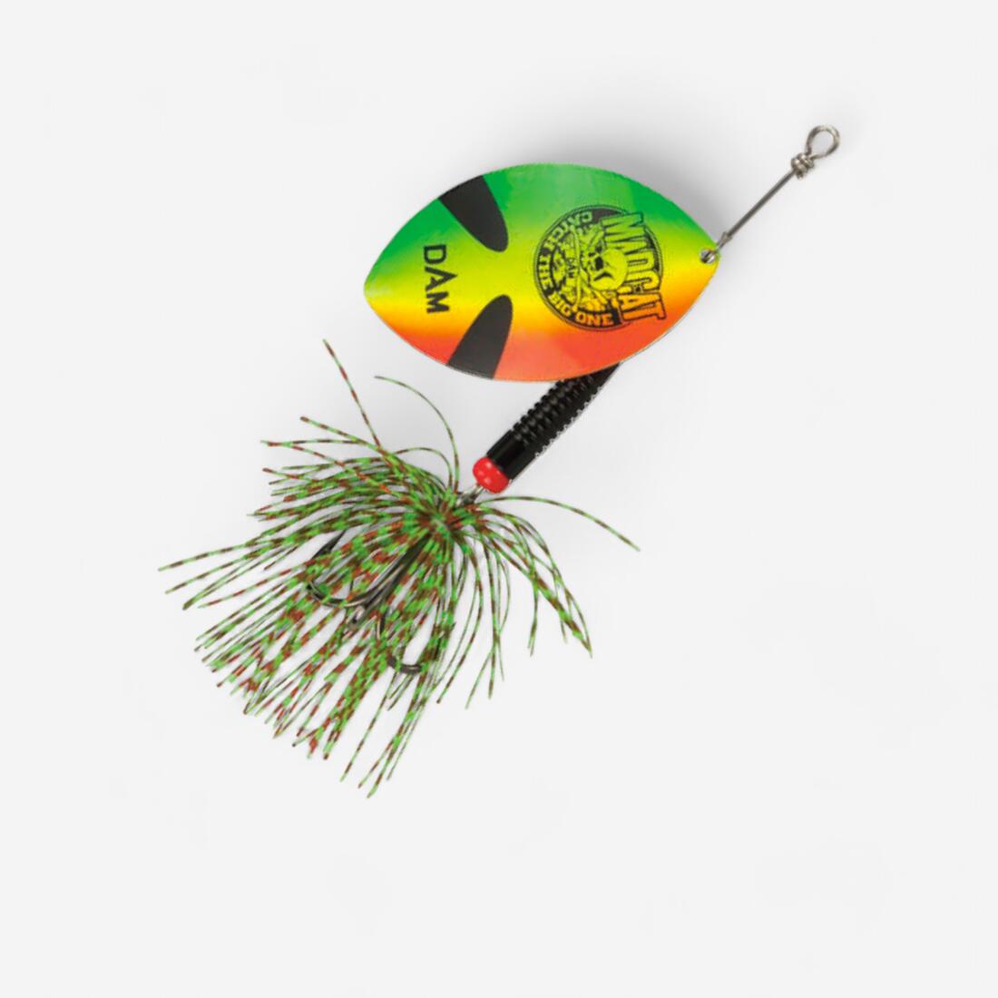 article en promo : CUILLER TOURNANTE PÊCHE DU SILURE MADCAT BIG BLADE SPINNER 55 GR