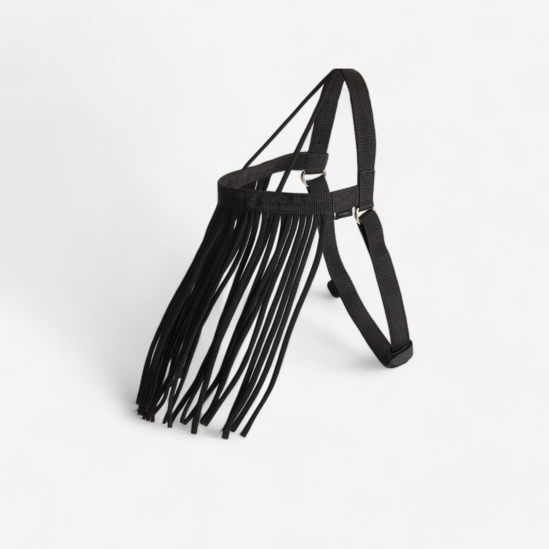article en promo : Frontal anti-mouche de pré équitation Poney