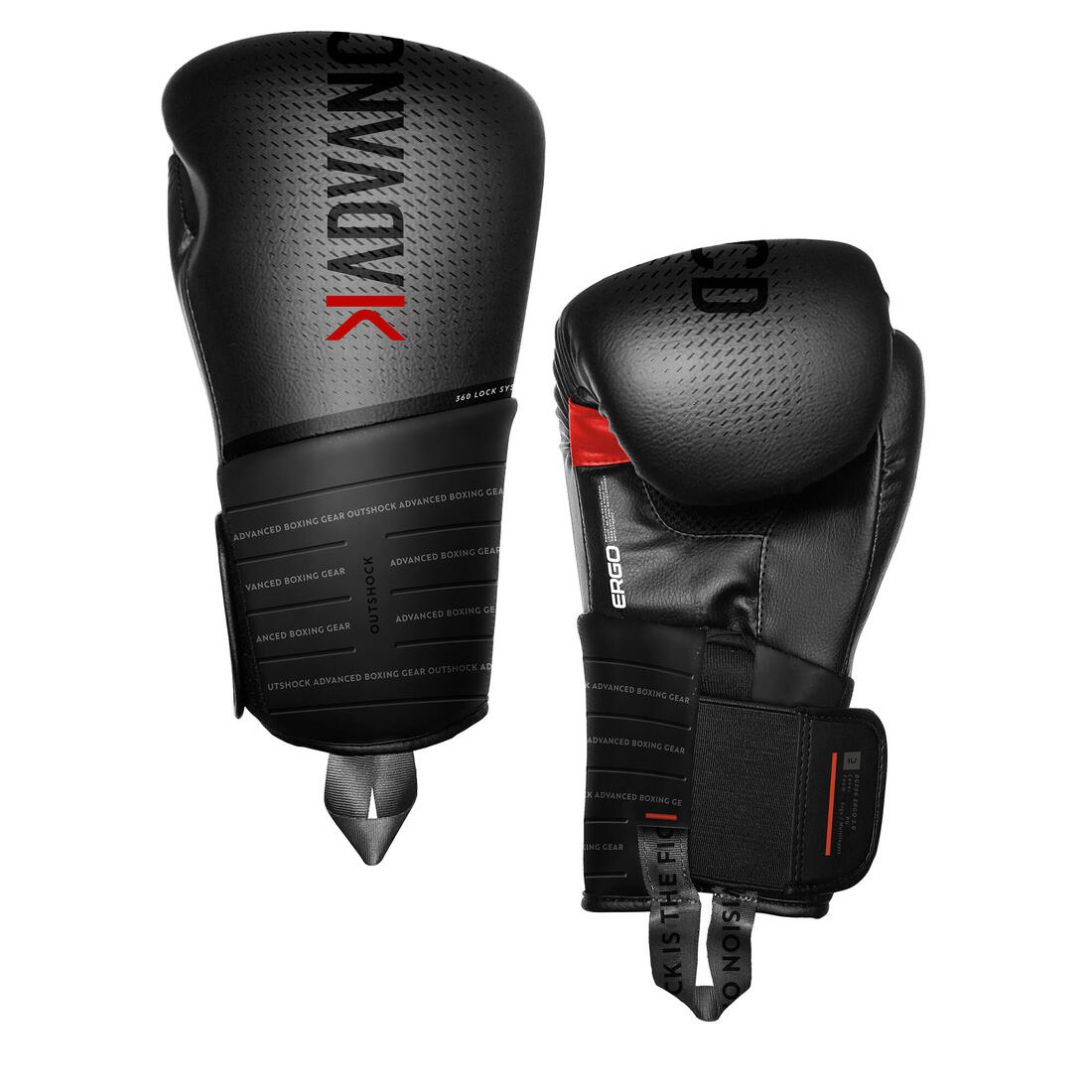 article en promo : Gants de boxe avec maintien articulaire du poignet, bleu et