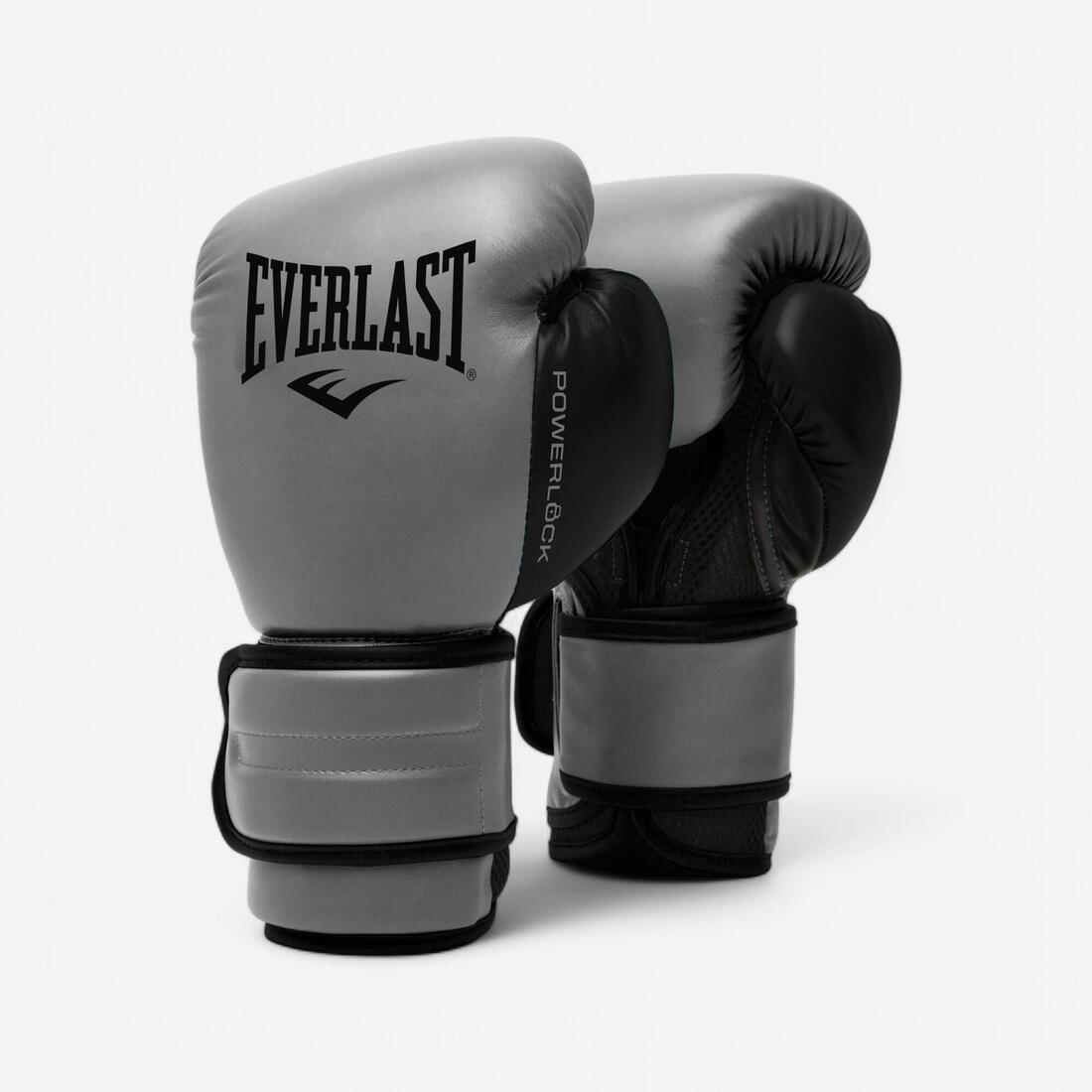 article en promo : Gants de boxe powerlock, gris