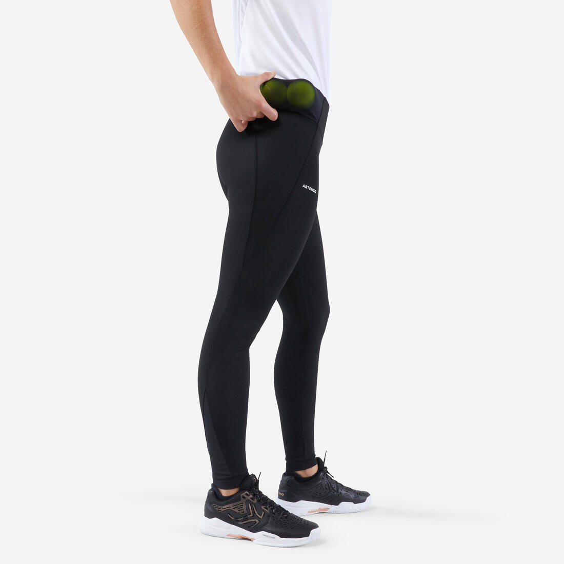 article en promo : Legging de tennis femme leg th 900 camo