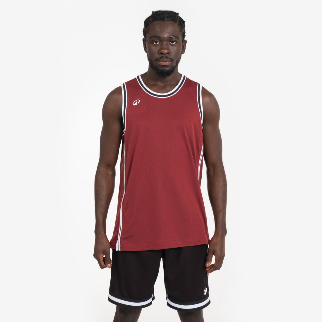 article en promo : Maillot de basketball sans manche réversible adulte - tank 500