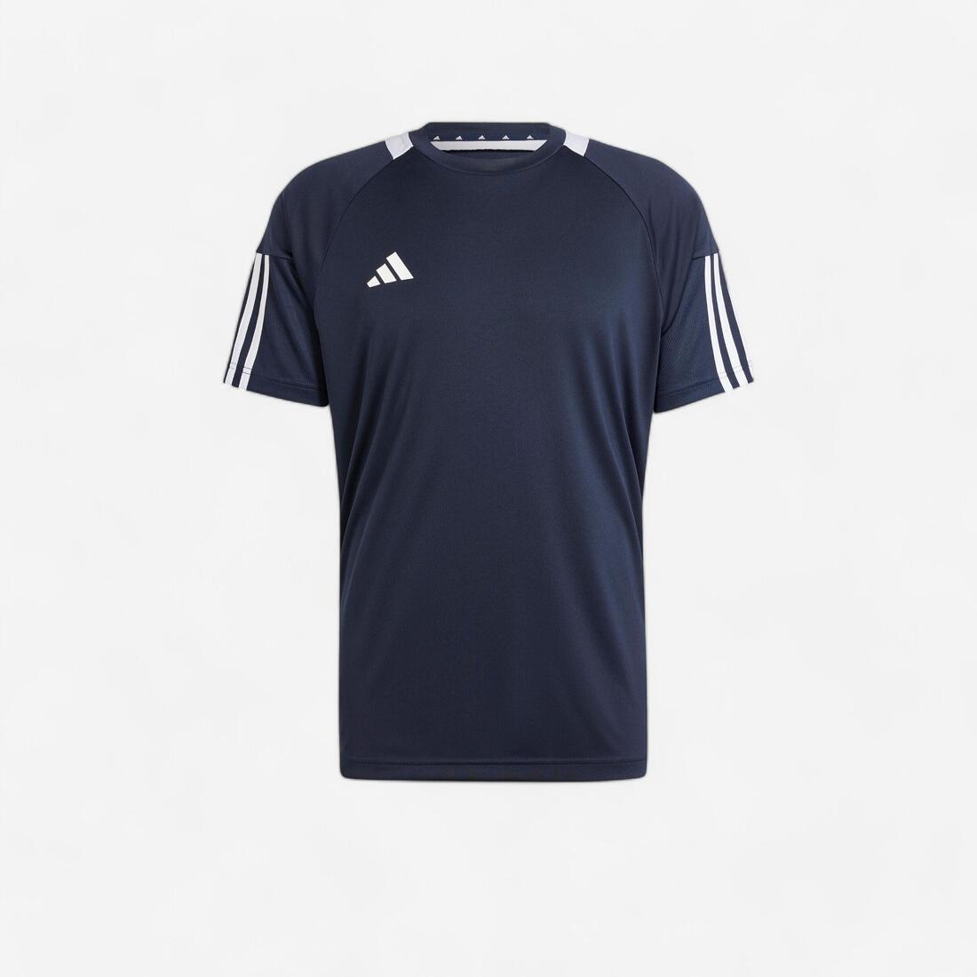 article en promo : Maillot de football adidas sereno bleu marine adulte
