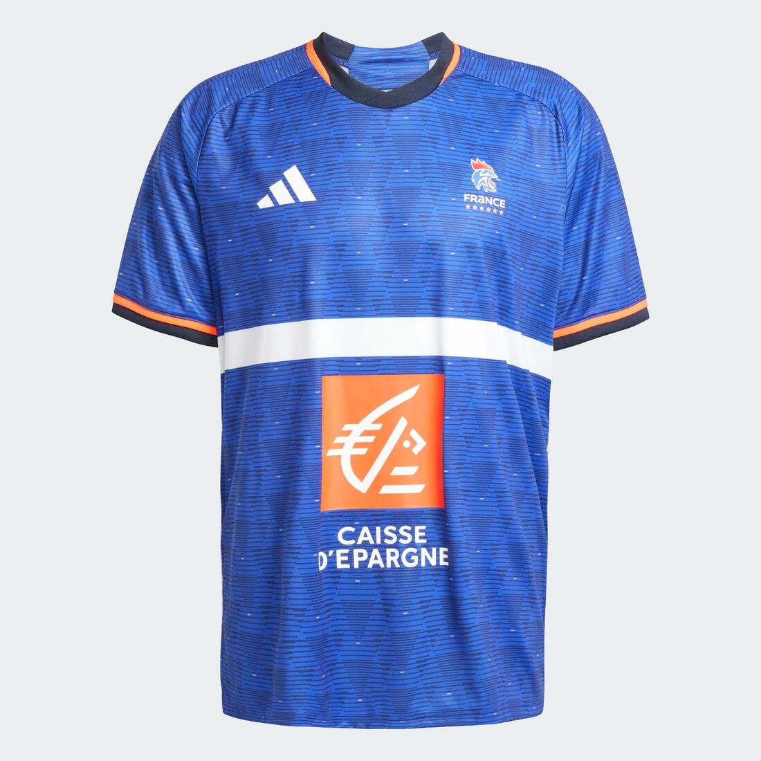 article en promo : Maillot handball équipe de france masculine coupe homme - maillot officiel 2025