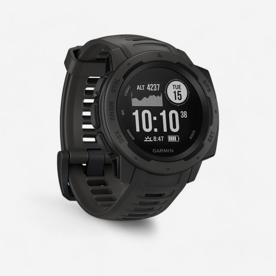 article en promo : Montre connectée outdoor gps cardio - GARMIN INSTINCT