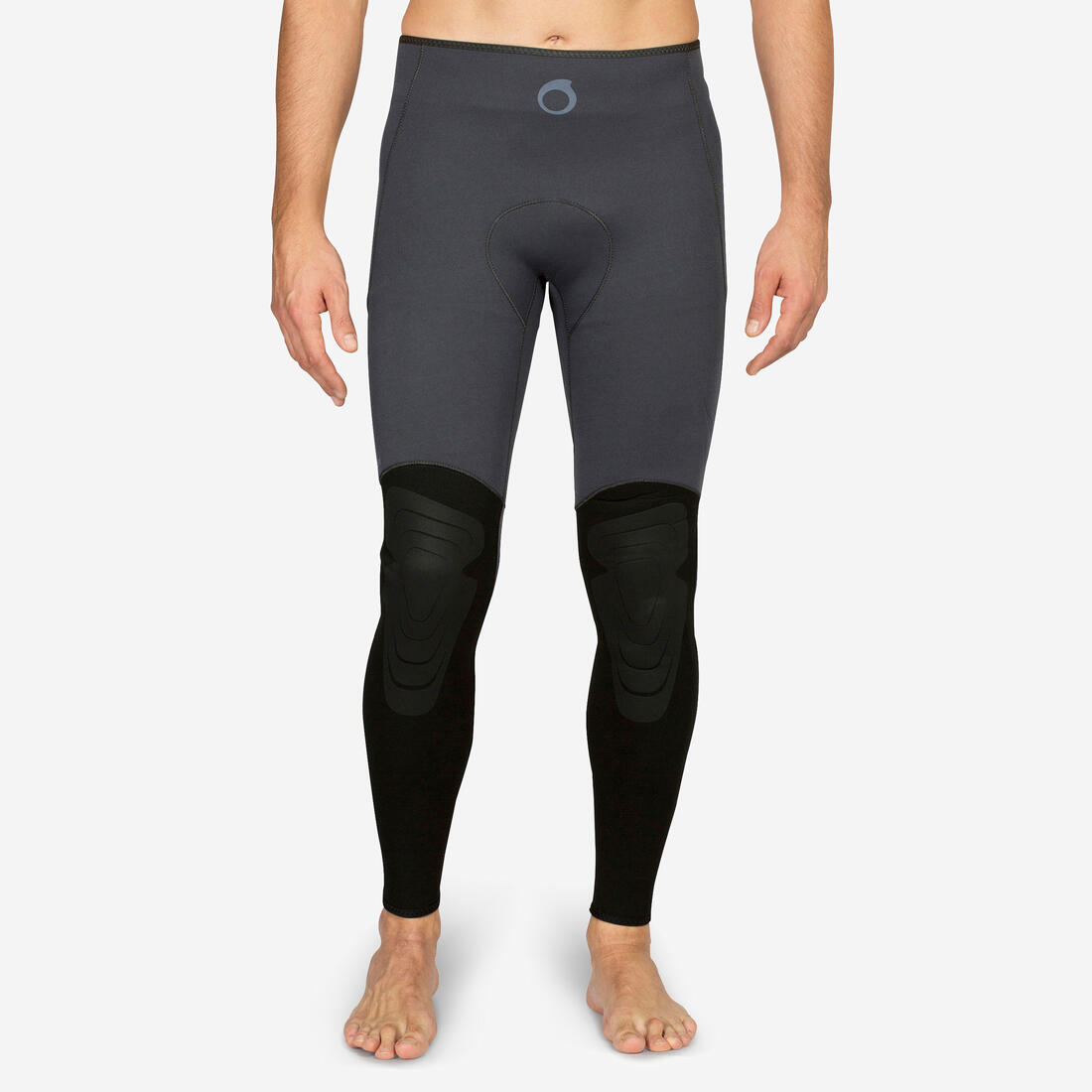 article en promo : Pantalon chasse sous-marine homme néoprène 3mm - spf 500 gris