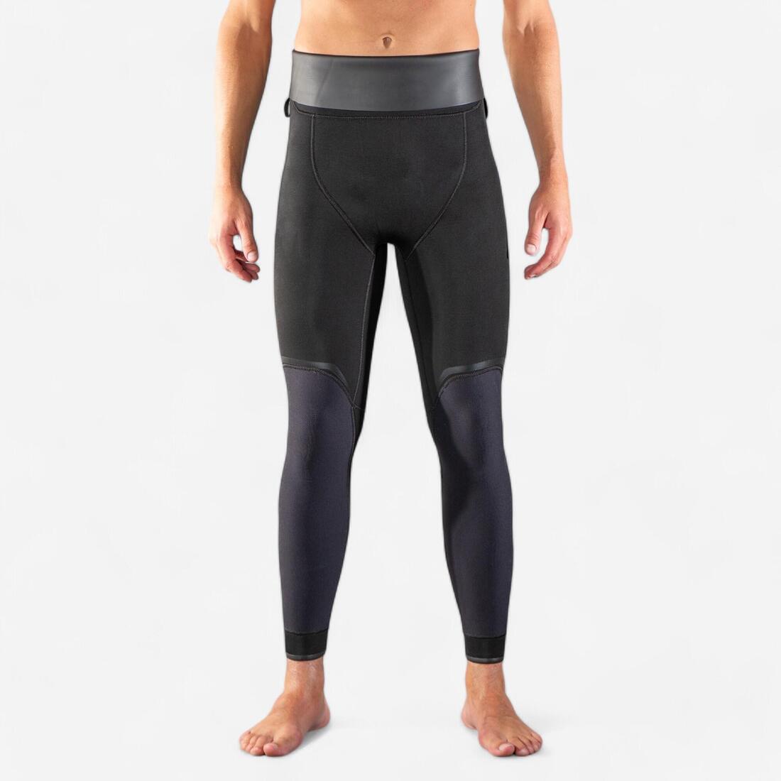 article en promo : Pantalon chasse sous-marine homme néoprène 5mm refendu spf 900 noir