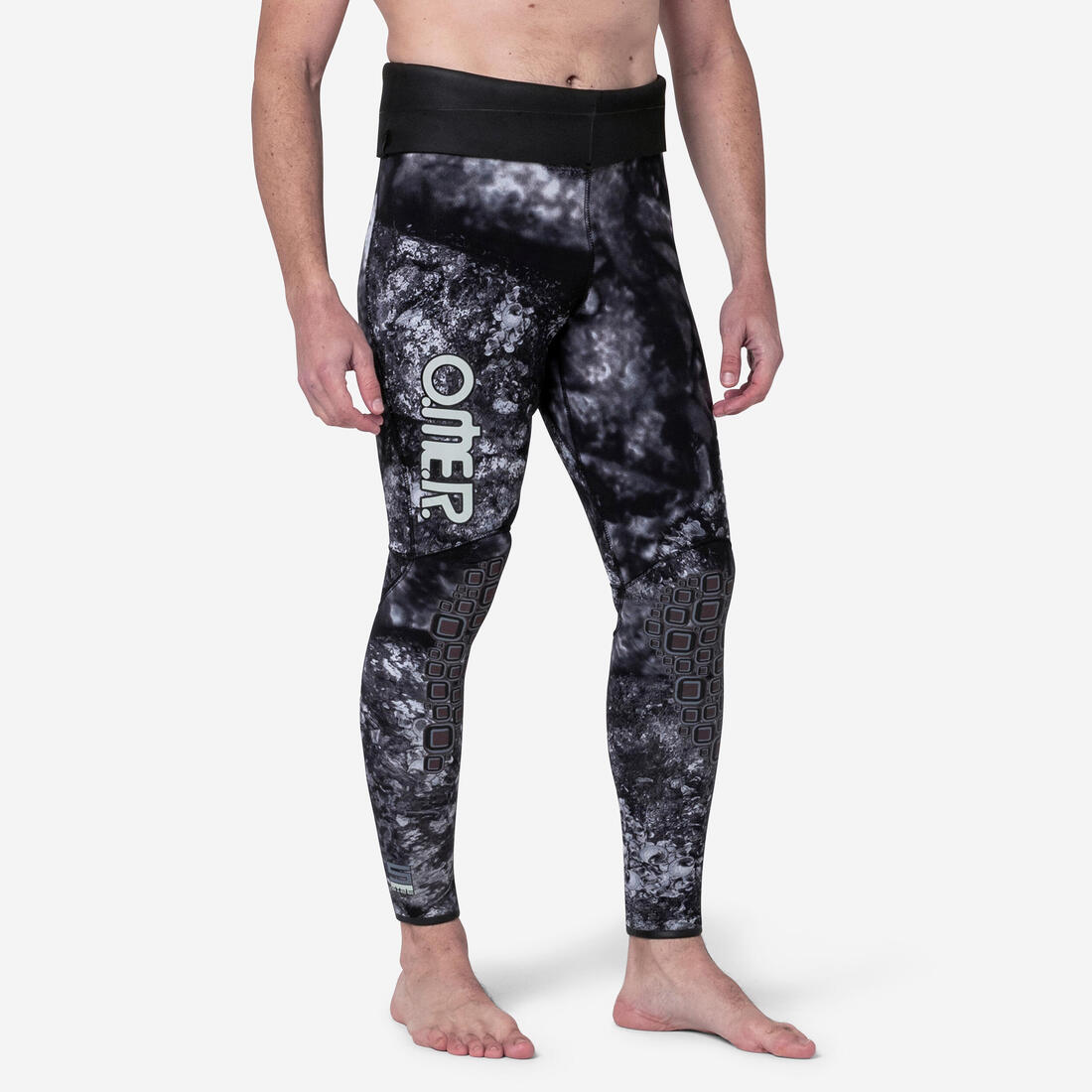 article en promo : Pantalon chasse sous-marine omer homme néoprène refendu 5mm - blackstone