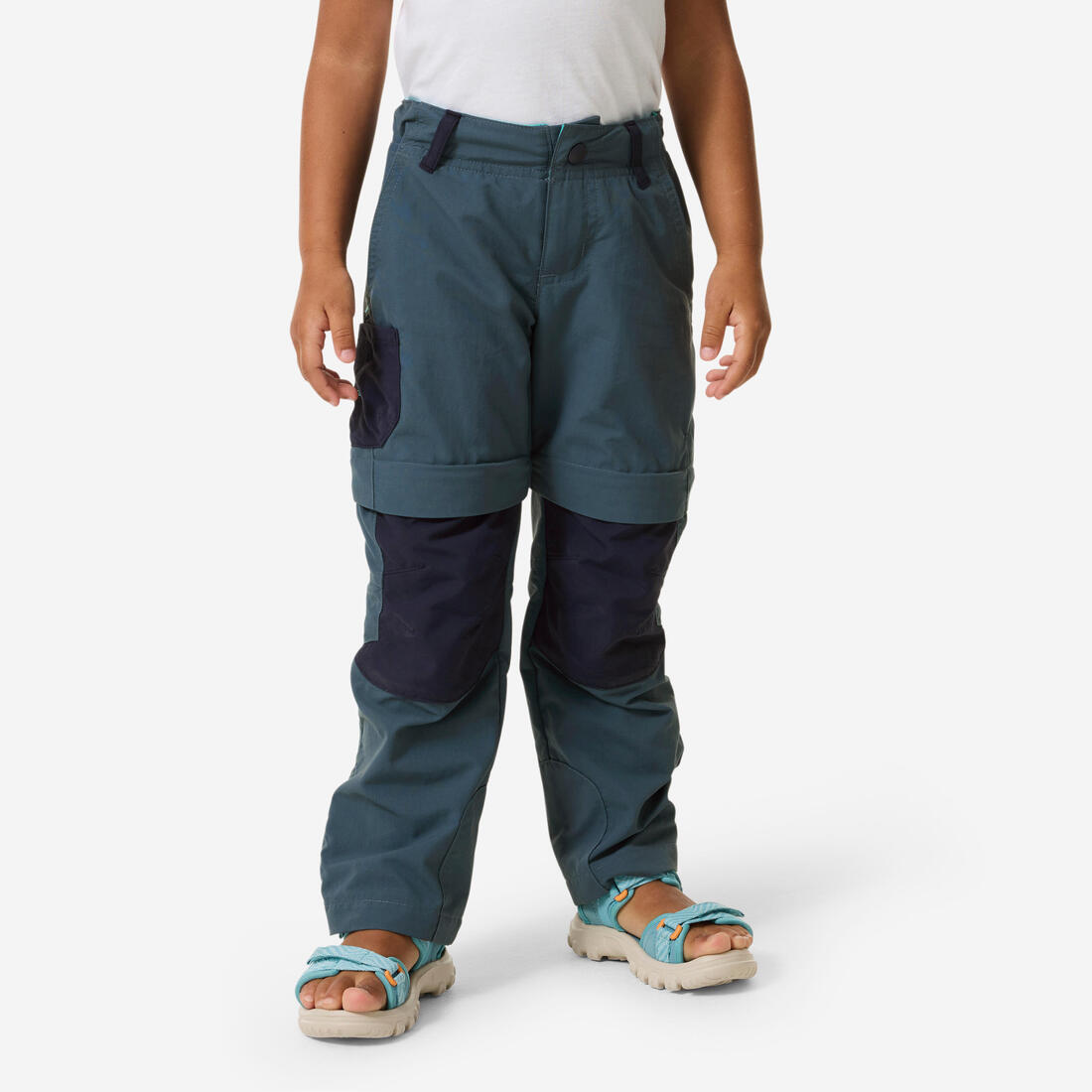 article en promo : Pantalon de randonnée modulable enfant 2-6 ans, mh500