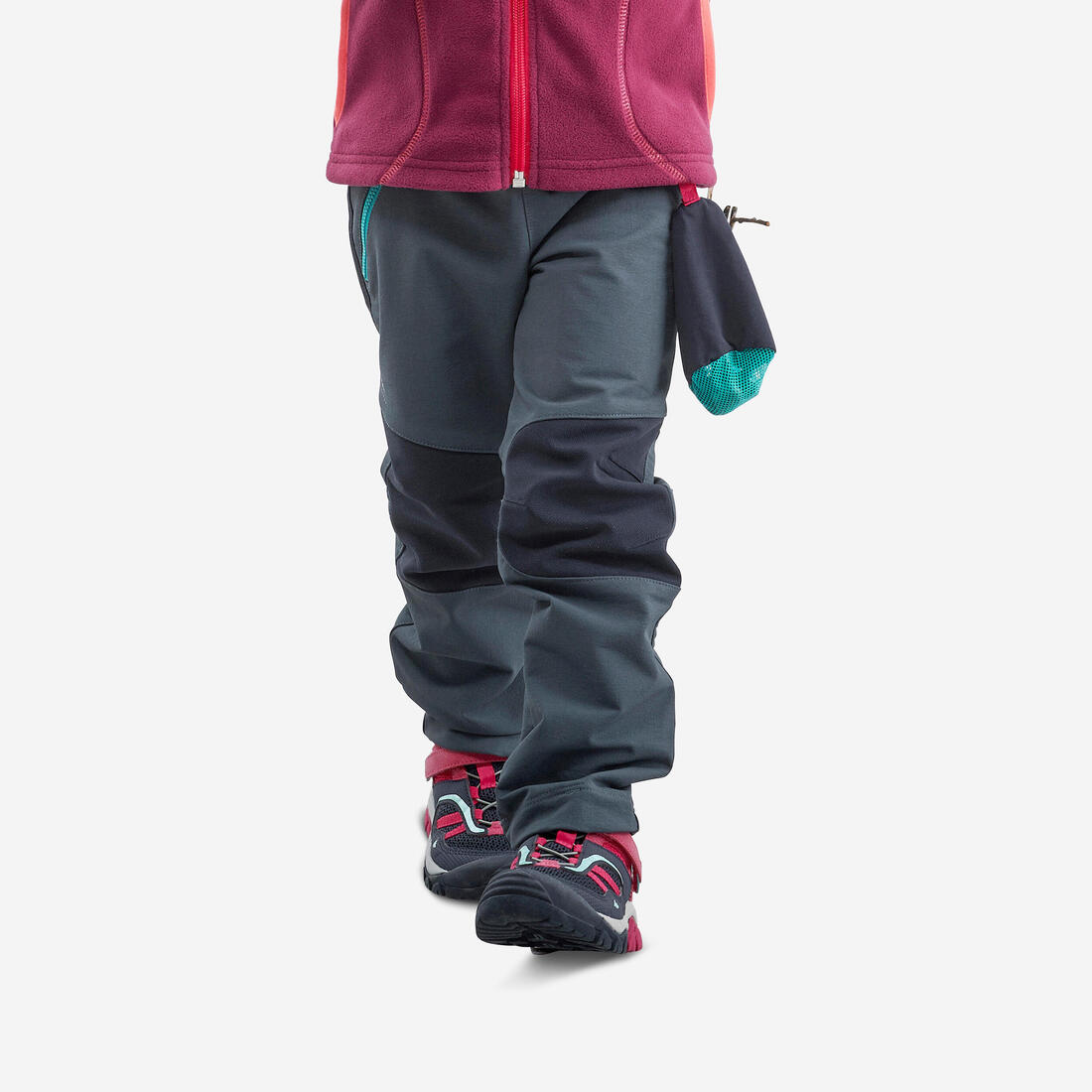 article en promo : Pantalon softshell de randonnée enfant 2-6 ans, mh900
