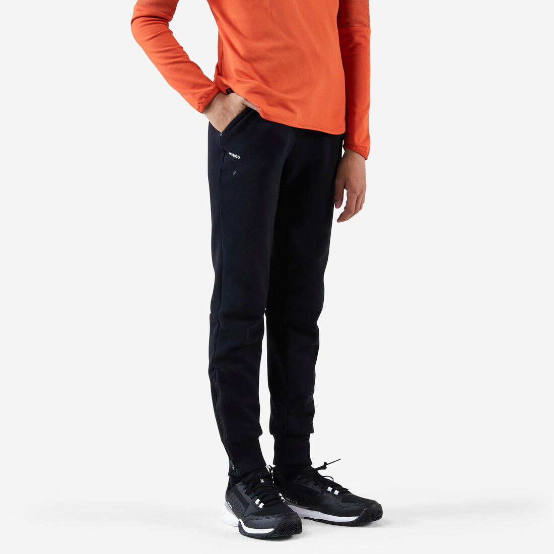 article en promo : Pantalon thermique tennis 500 enfant noir