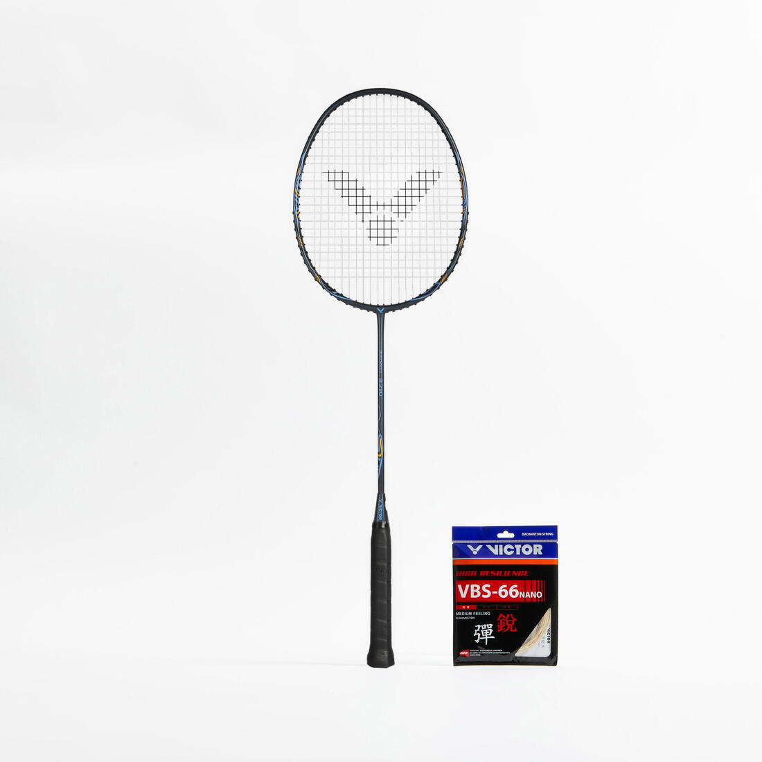 article en promo : Raquette de badminton, auraspeed 3210k + cordage vbs-66