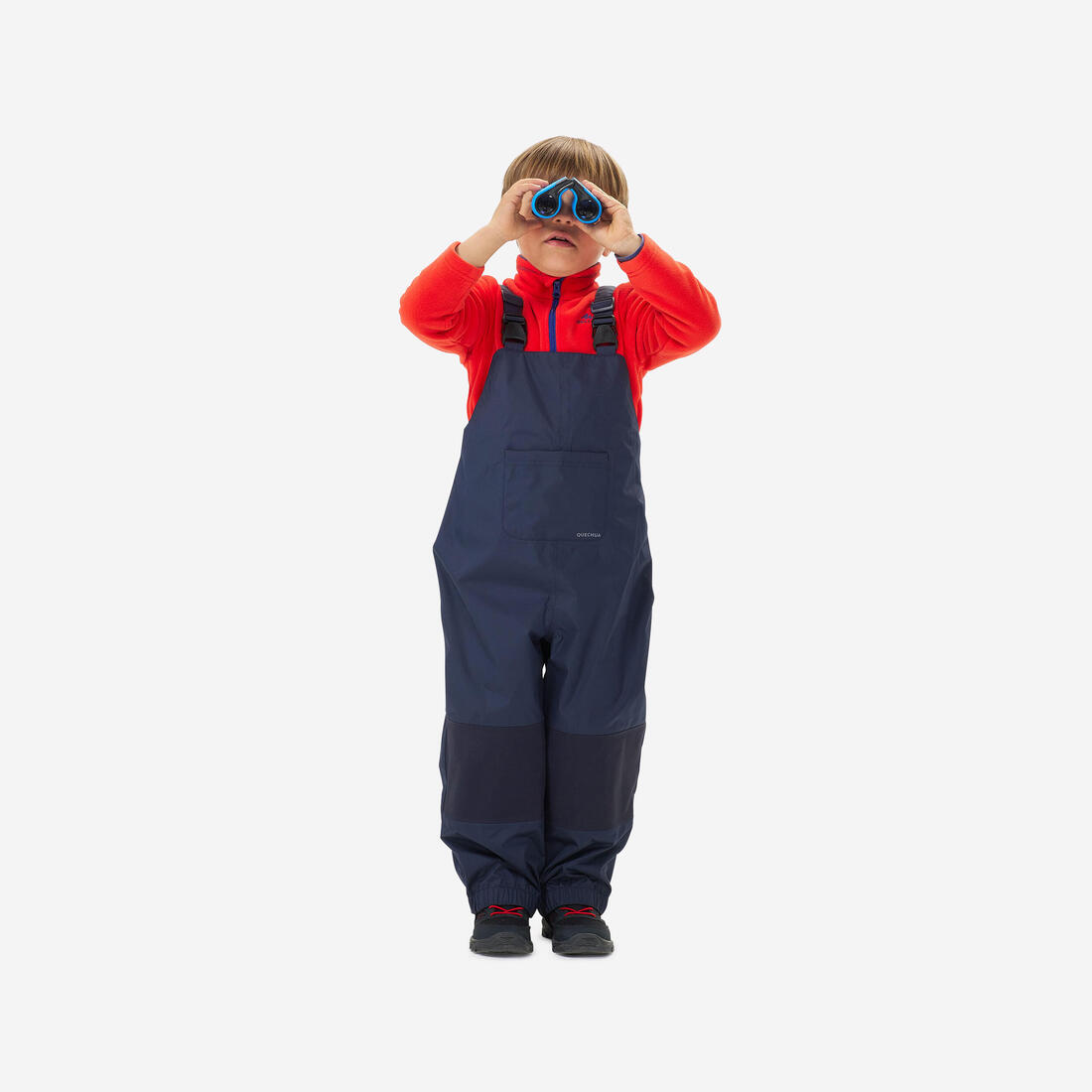 article en promo : Salopette imperméable de randonnée bleu marine - enfant - 2-6 ans