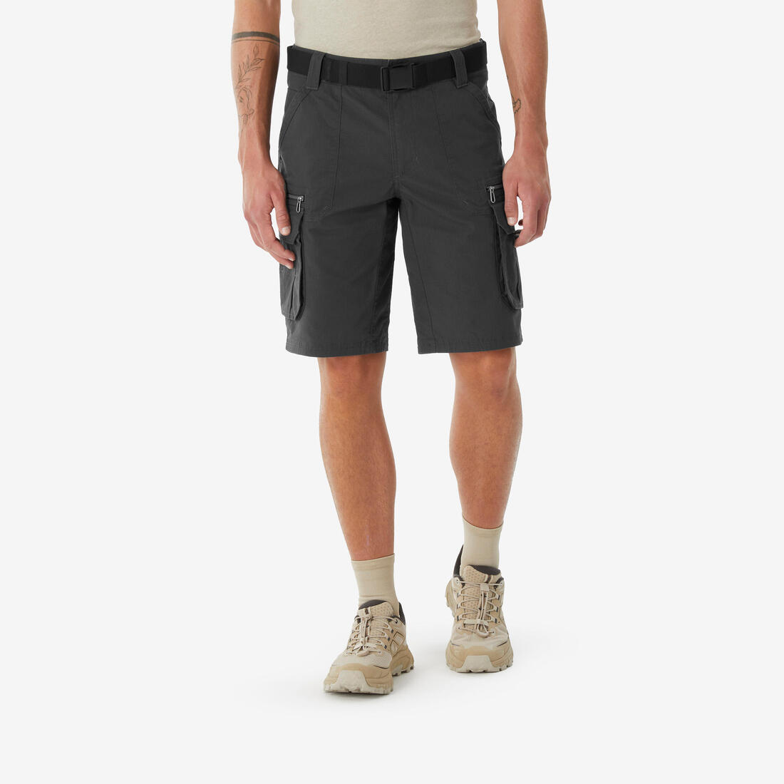 article en promo : Short de randonnée homme, nh500 cargo