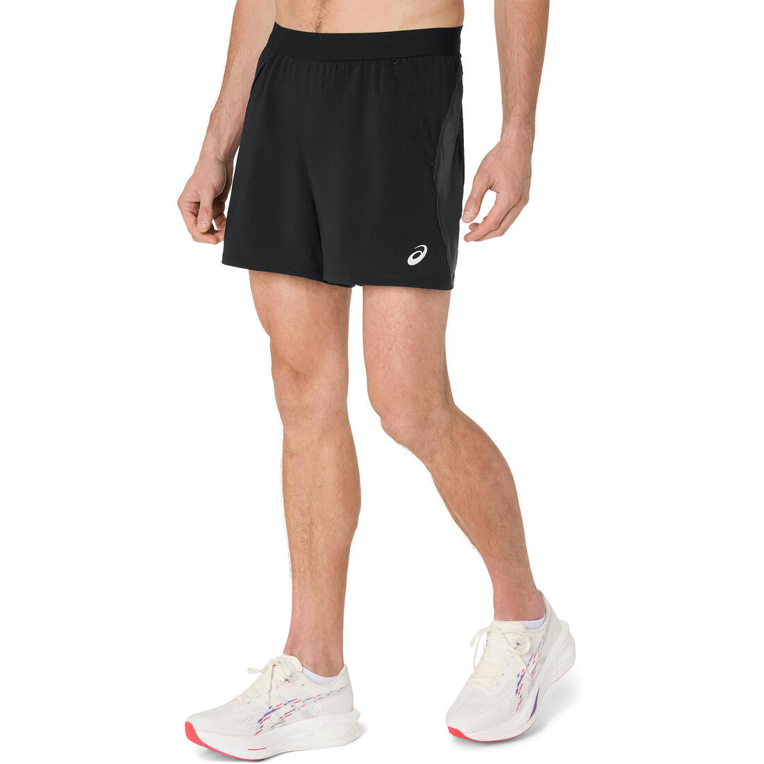 article en promo : Short de running homme Asics road 5in short