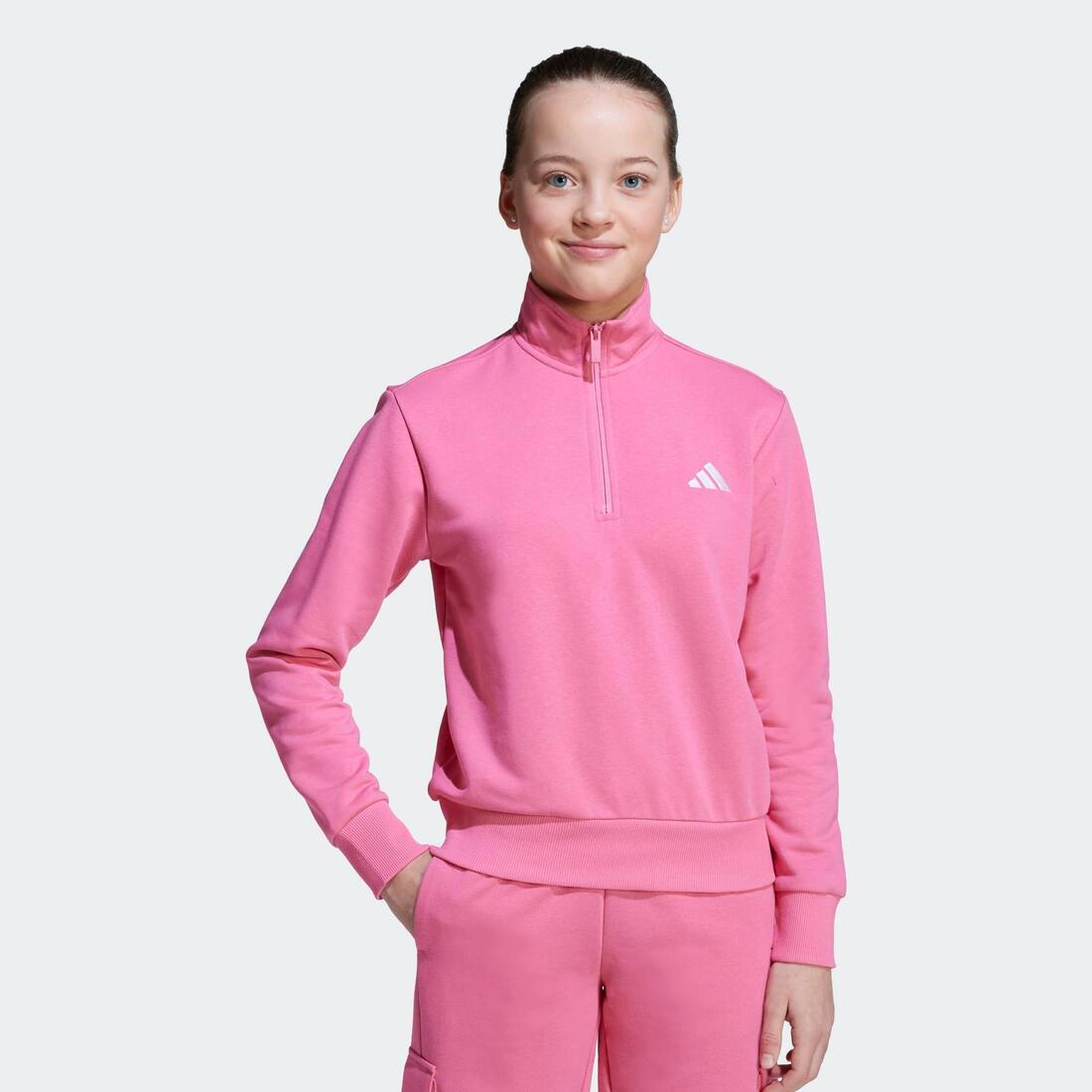 article en promo : Sweatshirt enfant demi zip