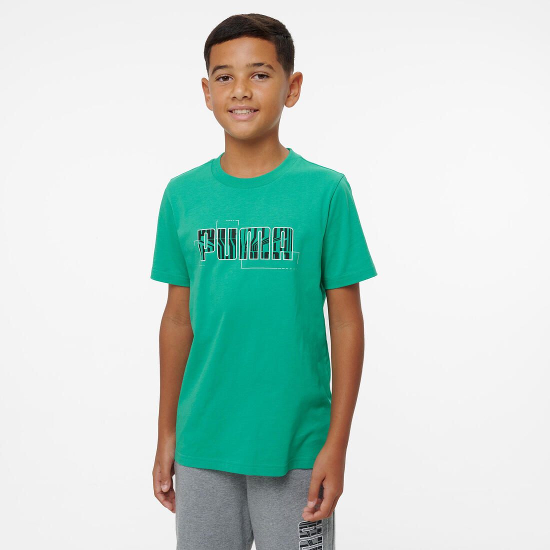 article en promo : T-shirt coton imprimé enfant