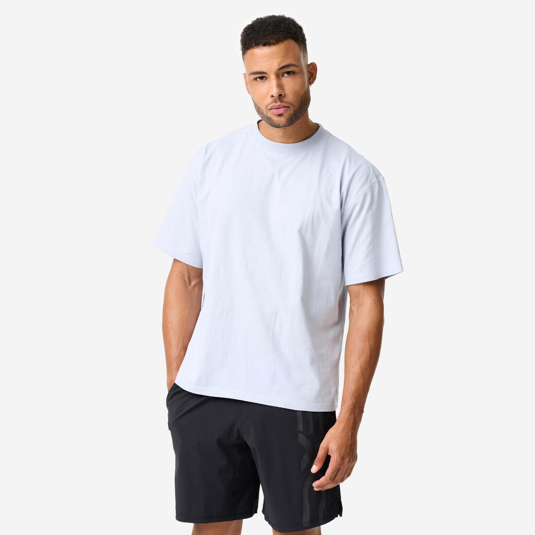 article en promo : T-shirt de musculation ample homme