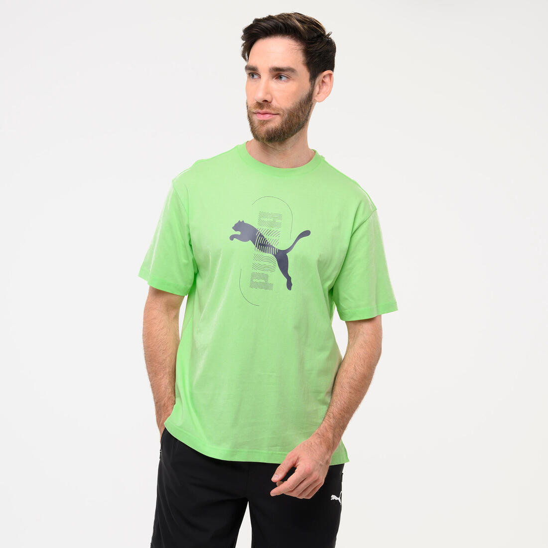 article en promo : T-shirt en coton à manches courtes homme