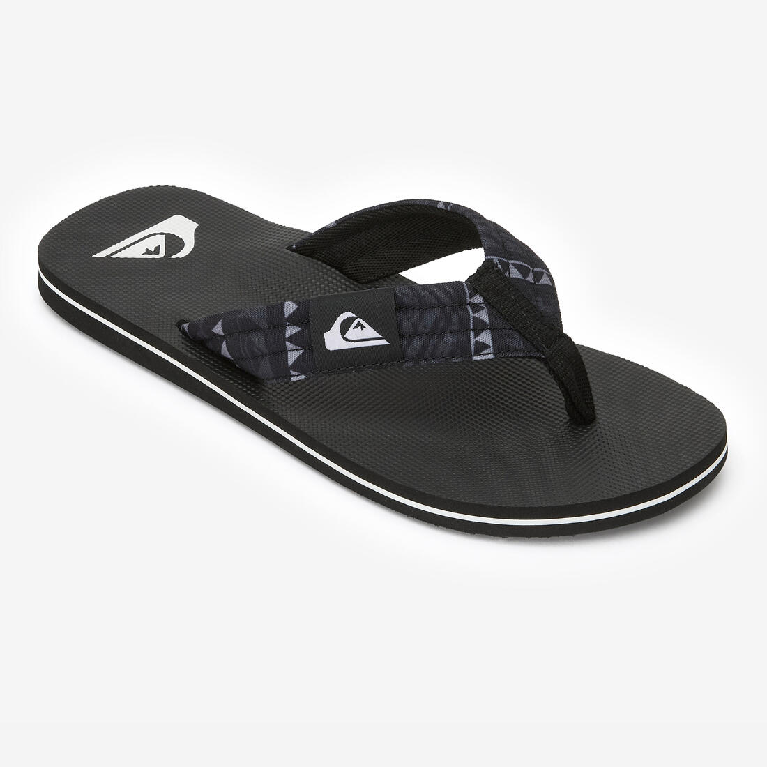article en promo : Tongs surf homme Quiksilver - Molokai layback noir connect